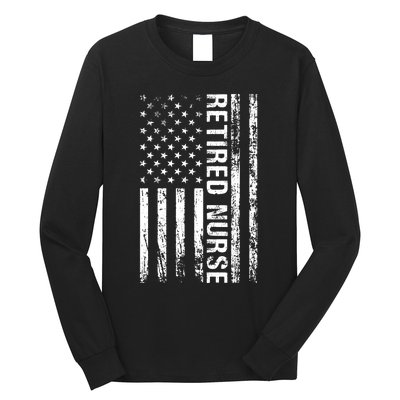 Retired Nurse Long Sleeve Shirt