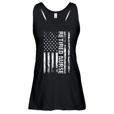 Retired Nurse Ladies Essential Flowy Tank