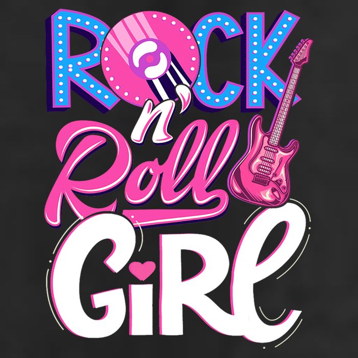 Rock N Roll Music Golf Towel