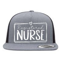 Registered Nurse Flat Bill Trucker Hat