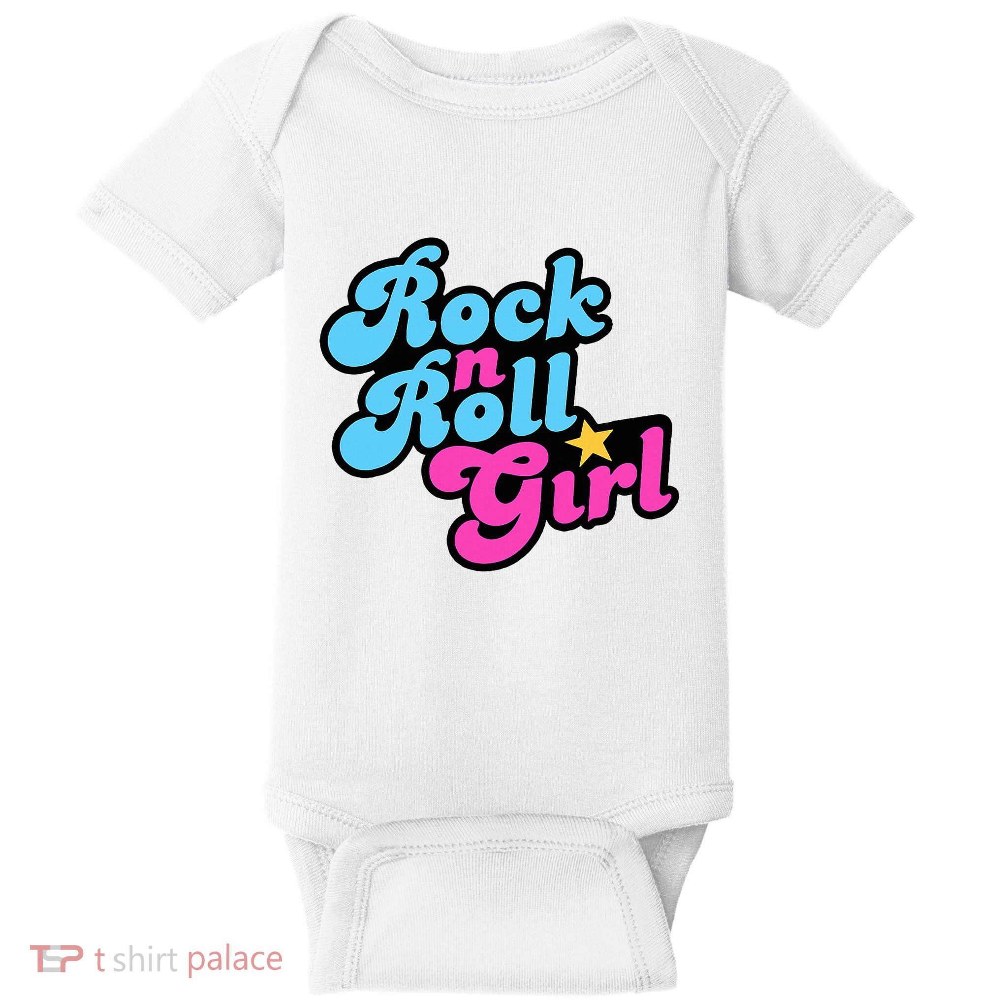 Rock N Roll Girl Ocean Fish Halloween Costumes Baby Bodysuit