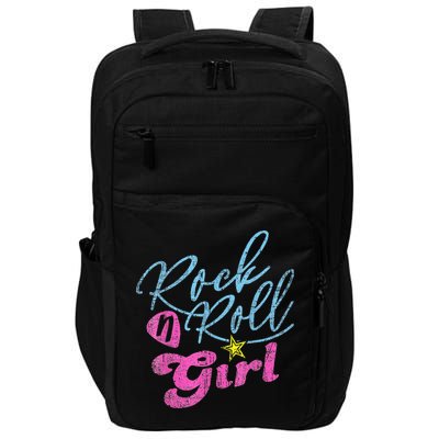 Rock N Roll Girl Purple Darla Impact Tech Backpack