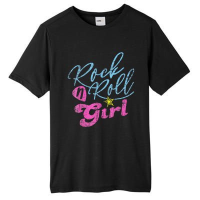 Rock N Roll Girl Purple Darla Tall Fusion ChromaSoft Performance T-Shirt