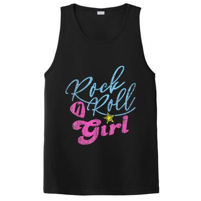 Rock N Roll Girl Purple Darla PosiCharge Competitor Tank