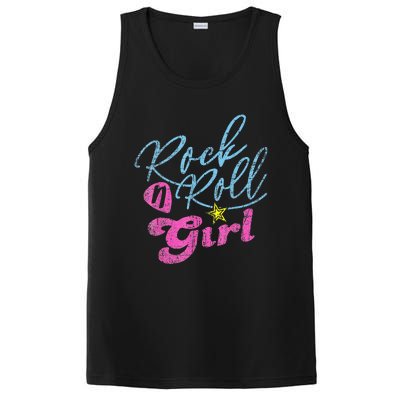 Rock N Roll Girl Purple Darla PosiCharge Competitor Tank