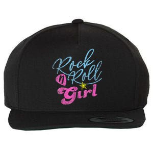 Rock N Roll Girl Purple Darla Wool Snapback Cap