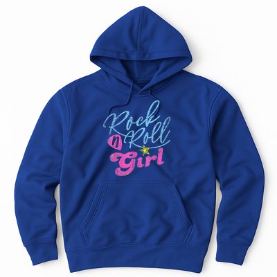 Rock N Roll Girl Purple Darla Hoodie