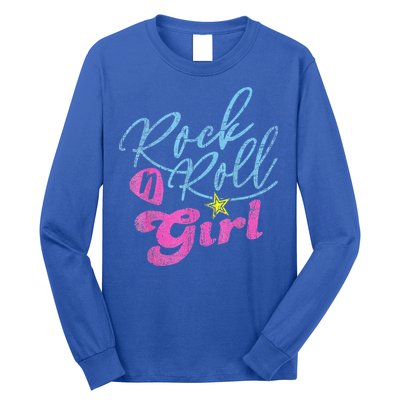 Rock N Roll Girl Purple Darla Long Sleeve Shirt