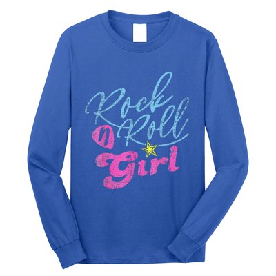 Rock N Roll Girl Purple Darla Long Sleeve Shirt