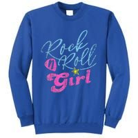 Rock N Roll Girl Purple Darla Tall Sweatshirt