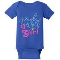 Rock N Roll Girl Purple Darla Baby Bodysuit