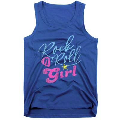 Rock N Roll Girl Purple Darla Tank Top