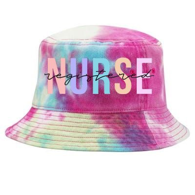 Registered Nurse RN Emergency Room Nurse Tie-Dyed Bucket Hat