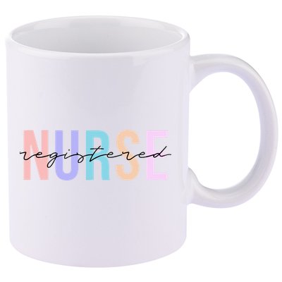 Registered Nurse RN Emergency Room Nurse 11oz C Handle Ceramic Mug