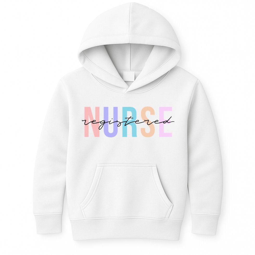 Registered Nurse RN Emergency Room Nurse Kids Hoodie