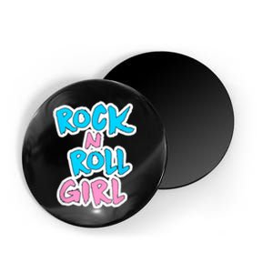 Rock N Roll Girl Cute Rockstar Concert Magnet