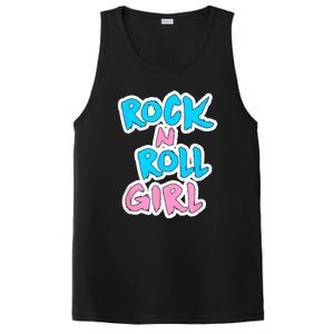 Rock N Roll Girl Cute Rockstar Concert PosiCharge Competitor Tank