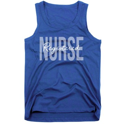 Registered Nurse Rn Emergency Room Nurse Cute Gift Tank Top