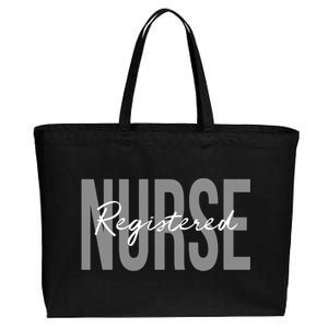 Registered Nurse Rn Emergency Room Nurse Cute Gift Cotton Canvas Jumbo Tote