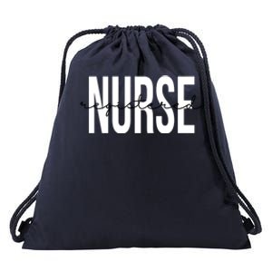 Registered Nurse Rn Emergency Room Nurse Gift Drawstring Bag