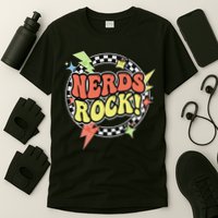 Retro Nerds Rock From Geek Costume Clothes T-Shirt