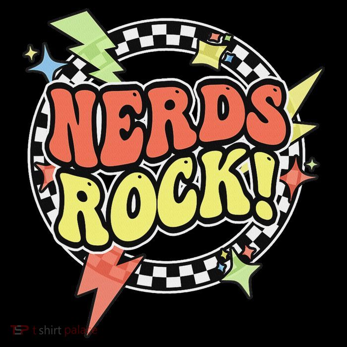 Retro Nerds Rock From Geek Costume Clothes Button