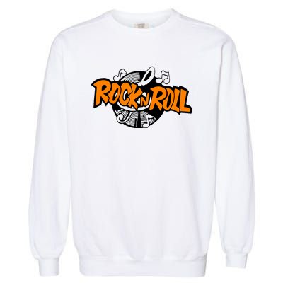 Rock N Roll Garment-Dyed Sweatshirt