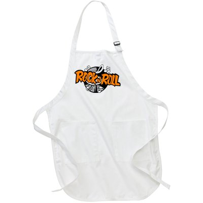 Rock N Roll Full-Length Apron With Pockets