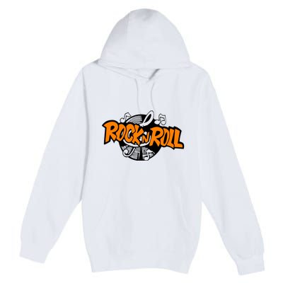 Rock N Roll Premium Pullover Hoodie