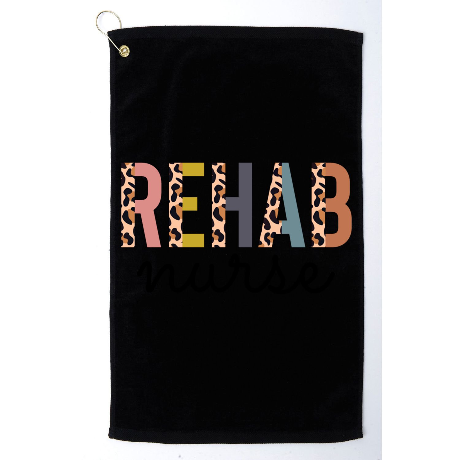 Rehabilitation Nursing Rehab Nurse Graduation Gift Golf Towel