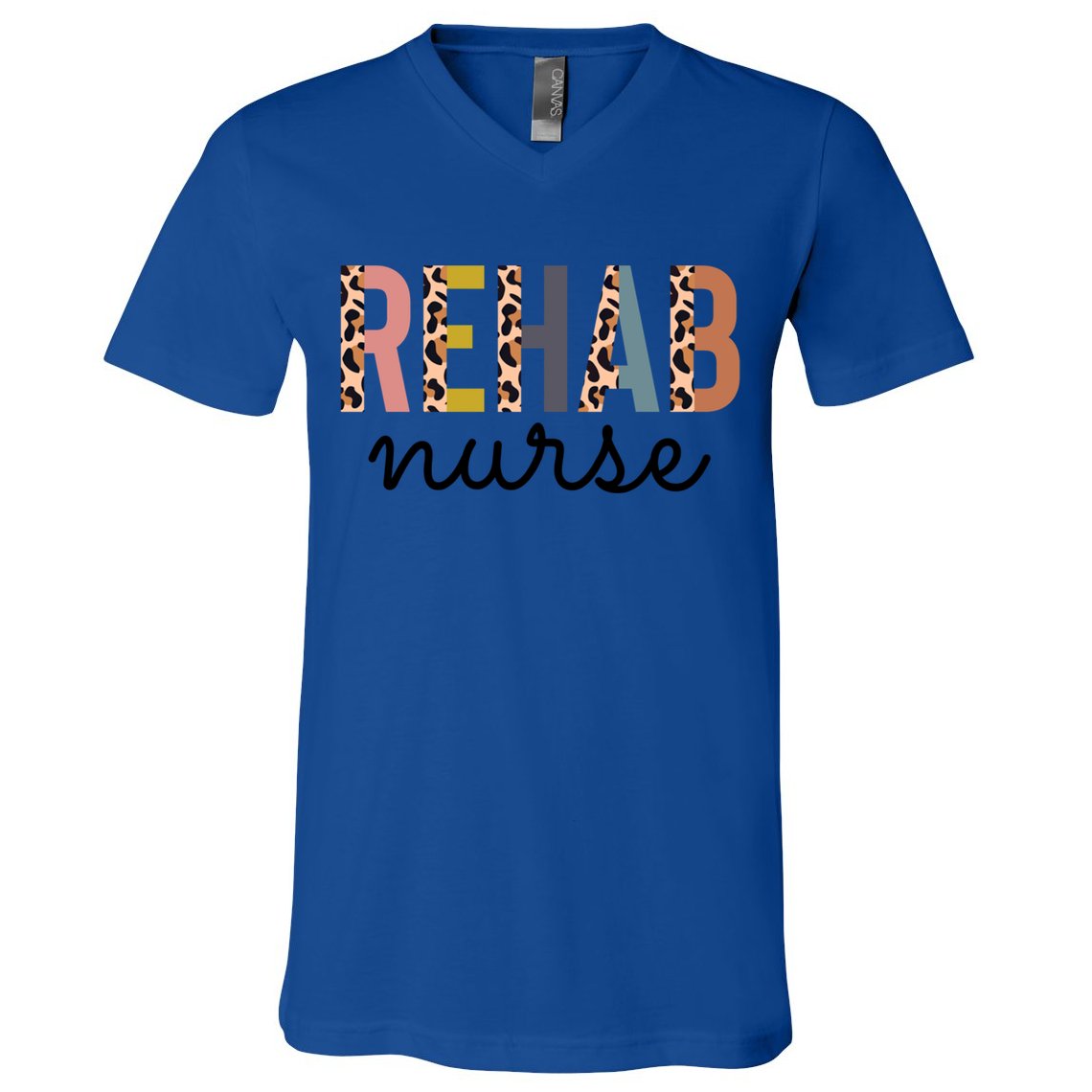 Rehabilitation Nursing Rehab Nurse Graduation Gift V-Neck T-Shirt