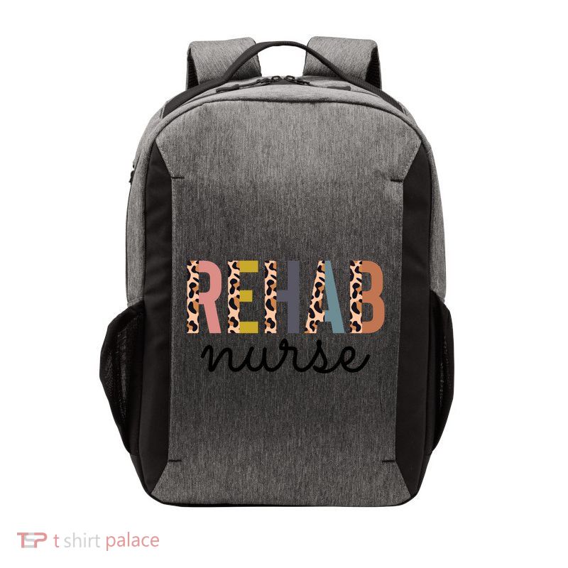 Rehabilitation Nursing Rehab Nurse Graduation Gift Vector Backpack