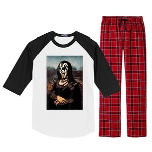 Rock N Roll Band Lazy Halloween Costume Rocker Music Lover Raglan Sleeve Pajama Set