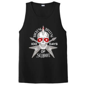 Rocking N Rolling 100 Days Of School Teacher Rock Music PosiCharge Competitor Tank