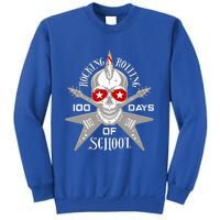 Rocking N Rolling 100 Days Of School Teacher Rock Music Sweatshirt