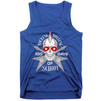 Rocking N Rolling 100 Days Of School Teacher Rock Music Tank Top