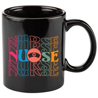 Retro Nurse 11oz C Handle Ceramic Mug