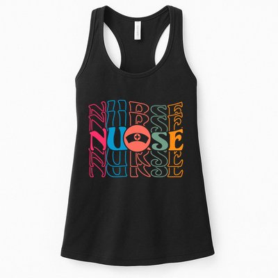 Retro Nurse Womens Tank Top