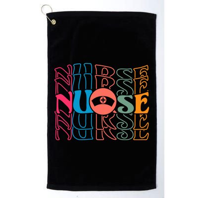 Retro Nurse Golf Towel