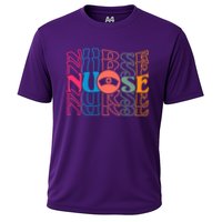 Retro Nurse Cooling Performance Crew T-Shirt