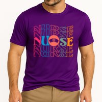 Retro Nurse Cooling Performance Crew T-Shirt