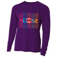 Retro Nurse Cooling Performance Long Sleeve Crew