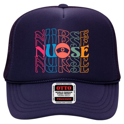 Retro Nurse Trucker Hat