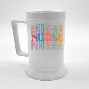 Retro Nurse Beer Stein