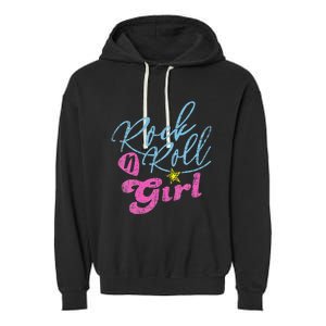 Rock N Roll Girl Purple Darla Garment-Dyed Fleece Hoodie