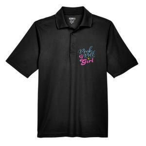 Rock N Roll Girl Purple Darla Men's Origin Performance Pique Polo