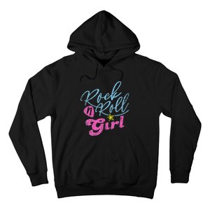 Rock N Roll Girl Purple Darla Hoodie