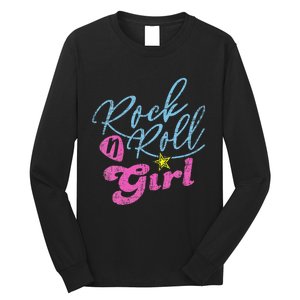 Rock N Roll Girl Purple Darla Long Sleeve Shirt