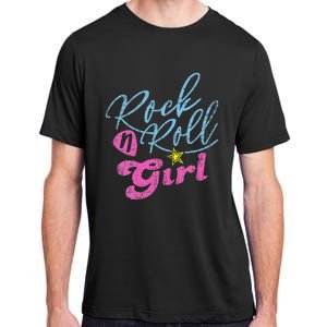 Rock N Roll Girl Purple Darla Adult ChromaSoft Performance T-Shirt