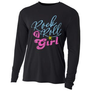 Rock N Roll Girl Purple Darla Cooling Performance Long Sleeve Crew